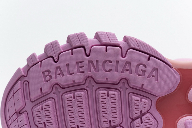 【DA0LJ】梅红无灯 巴黎3代时尚复古低帮跑鞋 542436 W1GB7 2012 Balenciaga Tess S.Plum Red