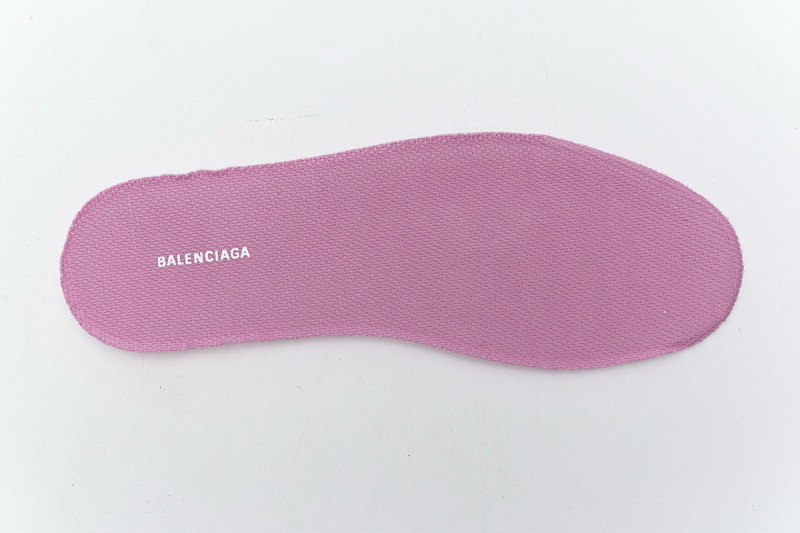 【DA0LJ】梅红无灯 巴黎3代时尚复古低帮跑鞋 542436 W1GB7 2012 Balenciaga Tess S.Plum Red