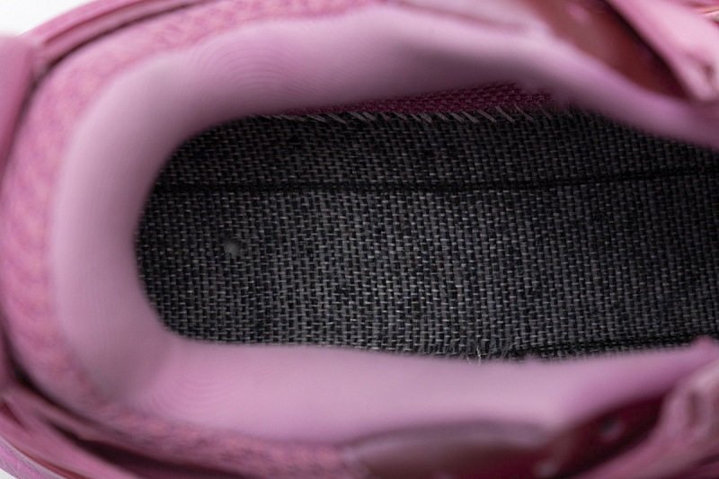【DA0LJ】梅红无灯 巴黎3代时尚复古低帮跑鞋 542436 W1GB7 2012 Balenciaga Tess S.Plum Red