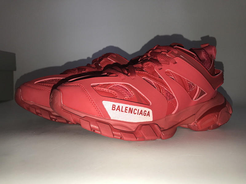 【DA0LJ】大红无灯 巴黎3代时尚复古低帮跑鞋 542436 W1GB7 2017 Balenciaga Tess S.Red