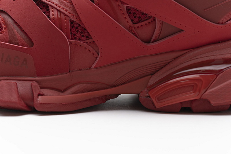 【DA0LJ】大红无灯 巴黎3代时尚复古低帮跑鞋 542436 W1GB7 2017 Balenciaga Tess S.Red