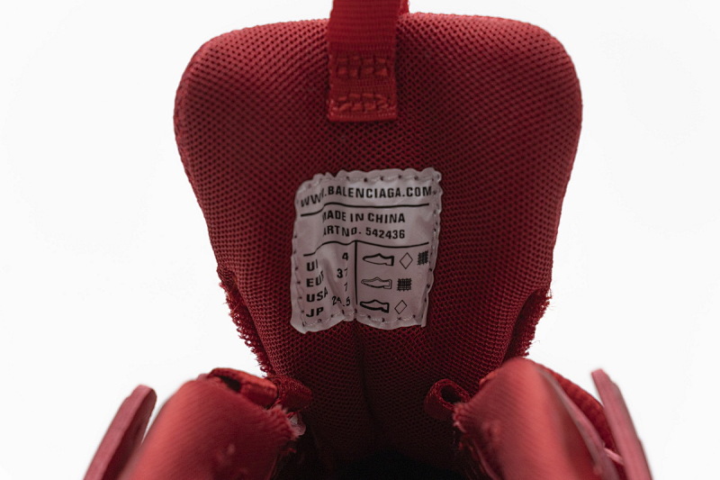 【DA0LJ】大红无灯 巴黎3代时尚复古低帮跑鞋 542436 W1GB7 2017 Balenciaga Tess S.Red