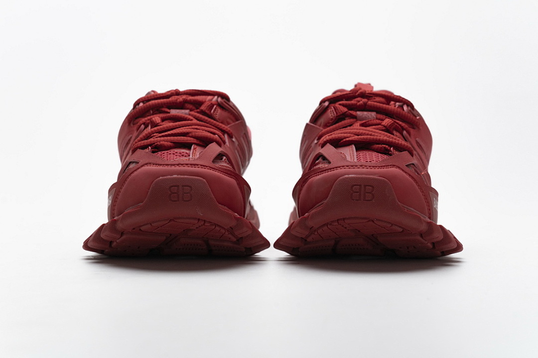 【DA0LJ】大红无灯 巴黎3代时尚复古低帮跑鞋 542436 W1GB7 2017 Balenciaga Tess S.Red