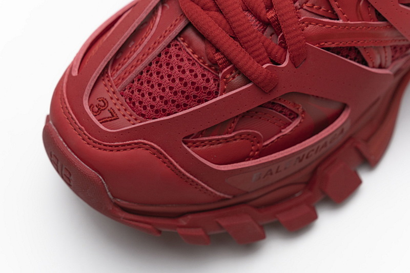 【DA0LJ】大红无灯 巴黎3代时尚复古低帮跑鞋 542436 W1GB7 2017 Balenciaga Tess S.Red
