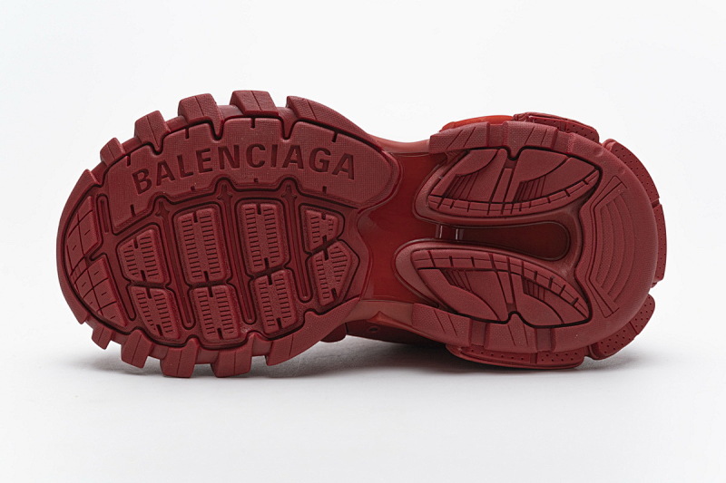 【DA0LJ】大红无灯 巴黎3代时尚复古低帮跑鞋 542436 W1GB7 2017 Balenciaga Tess S.Red