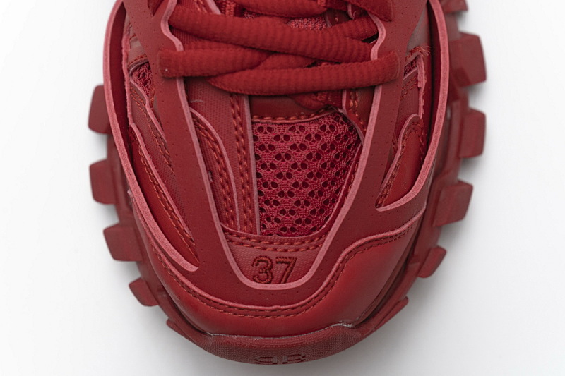 【DA0LJ】大红无灯 巴黎3代时尚复古低帮跑鞋 542436 W1GB7 2017 Balenciaga Tess S.Red