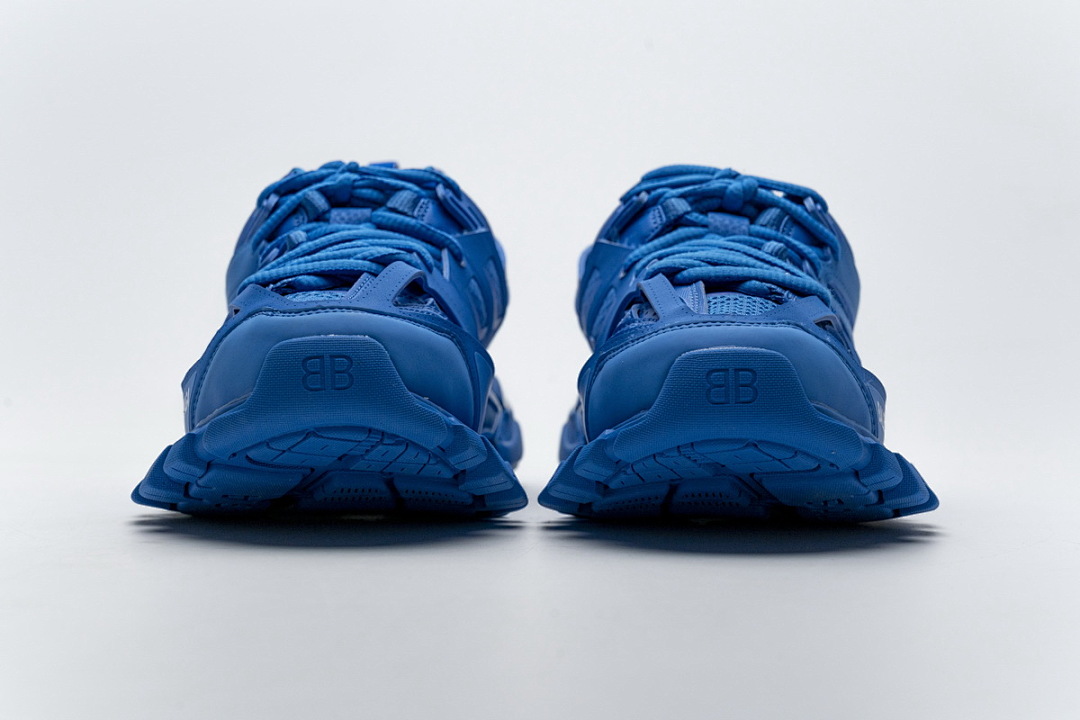 【DA0LJ】宝蓝无灯 巴黎3代时尚复古低帮跑鞋 542436 W1GB7 2016 Balenciaga Tess S.Blue
