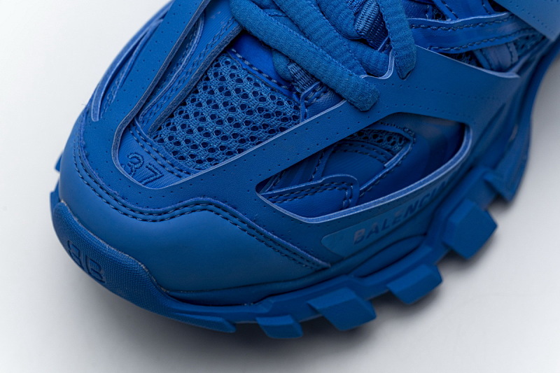 【DA0LJ】宝蓝无灯 巴黎3代时尚复古低帮跑鞋 542436 W1GB7 2016 Balenciaga Tess S.Blue