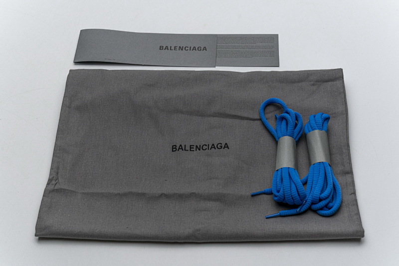 【DA0LJ】宝蓝无灯 巴黎3代时尚复古低帮跑鞋 542436 W1GB7 2016 Balenciaga Tess S.Blue