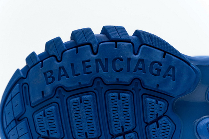 【DA0LJ】宝蓝无灯 巴黎3代时尚复古低帮跑鞋 542436 W1GB7 2016 Balenciaga Tess S.Blue