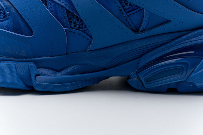 【DA0LJ】宝蓝无灯 巴黎3代时尚复古低帮跑鞋 542436 W1GB7 2016 Balenciaga Tess S.Blue