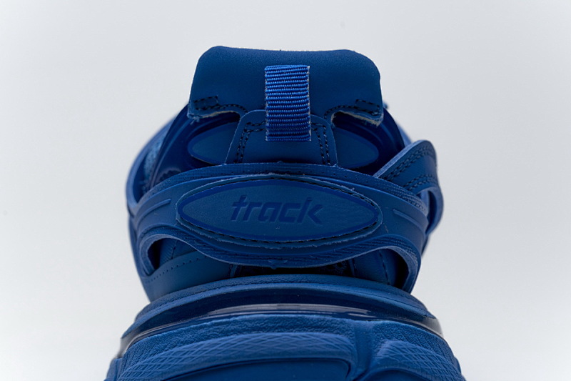 【DA0LJ】宝蓝无灯 巴黎3代时尚复古低帮跑鞋 542436 W1GB7 2016 Balenciaga Tess S.Blue
