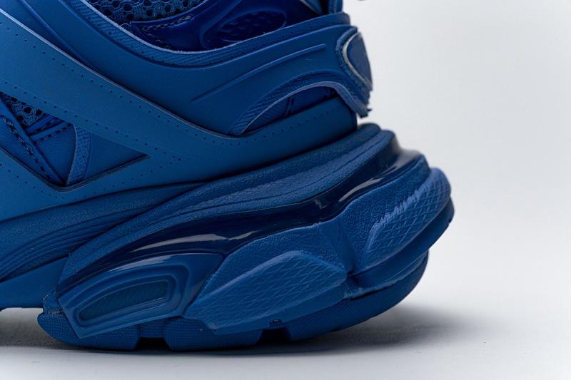 【DA0LJ】宝蓝无灯 巴黎3代时尚复古低帮跑鞋 542436 W1GB7 2016 Balenciaga Tess S.Blue
