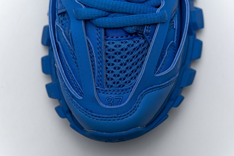 【DA0LJ】宝蓝无灯 巴黎3代时尚复古低帮跑鞋 542436 W1GB7 2016 Balenciaga Tess S.Blue