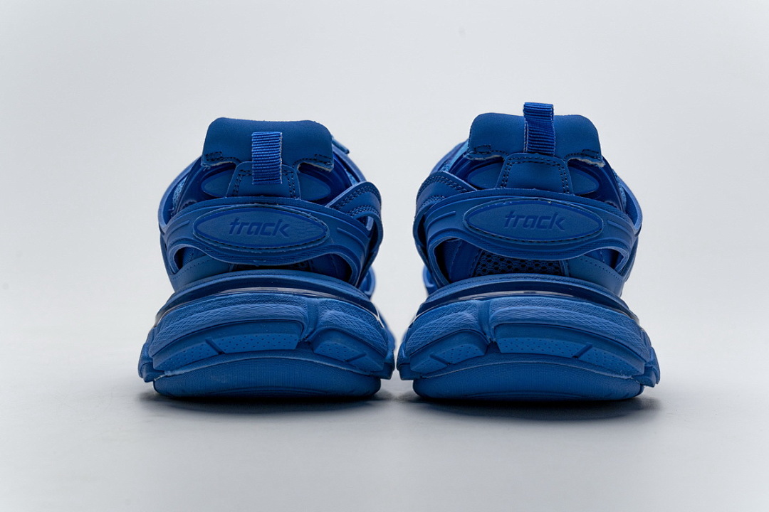 【DA0LJ】宝蓝无灯 巴黎3代时尚复古低帮跑鞋 542436 W1GB7 2016 Balenciaga Tess S.Blue
