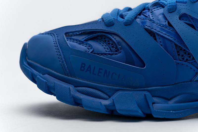 【DA0LJ】宝蓝无灯 巴黎3代时尚复古低帮跑鞋 542436 W1GB7 2016 Balenciaga Tess S.Blue