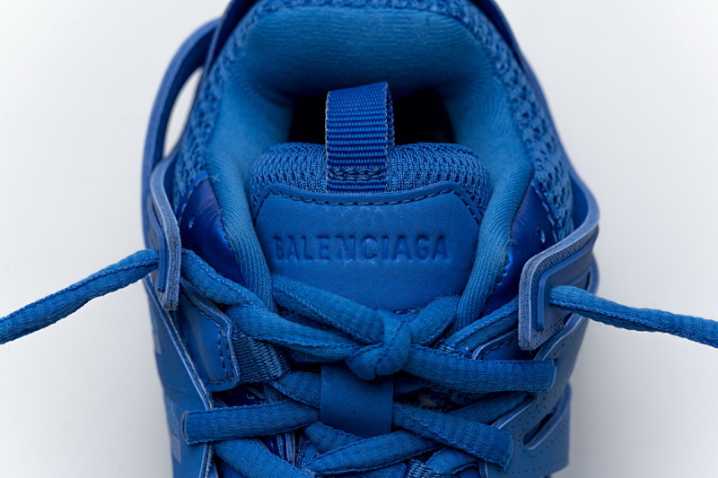 【DA0LJ】宝蓝无灯 巴黎3代时尚复古低帮跑鞋 542436 W1GB7 2016 Balenciaga Tess S.Blue