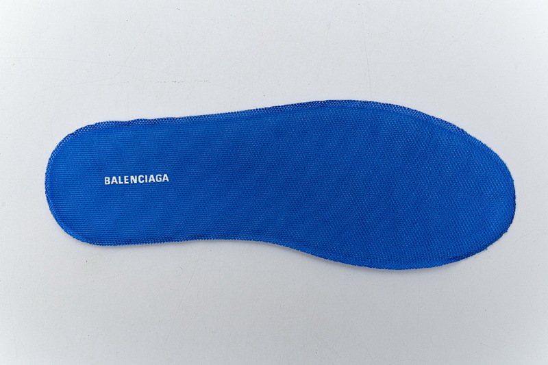 【DA0LJ】宝蓝无灯 巴黎3代时尚复古低帮跑鞋 542436 W1GB7 2016 Balenciaga Tess S.Blue