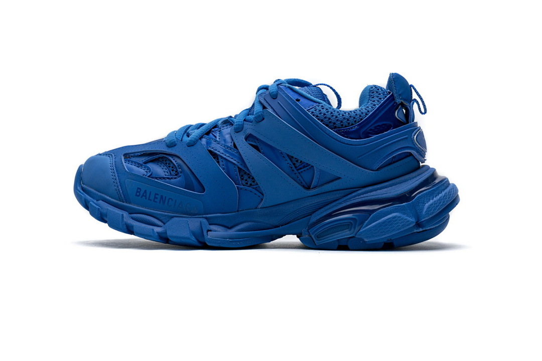 【DA0LJ】宝蓝无灯 巴黎3代时尚复古低帮跑鞋 542436 W1GB7 2016 Balenciaga Tess S.Blue