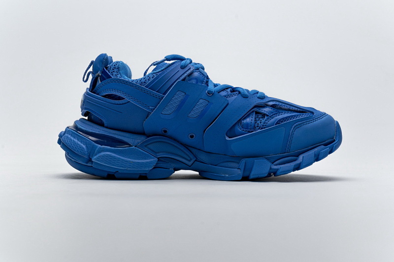 【DA0LJ】宝蓝无灯 巴黎3代时尚复古低帮跑鞋 542436 W1GB7 2016 Balenciaga Tess S.Blue