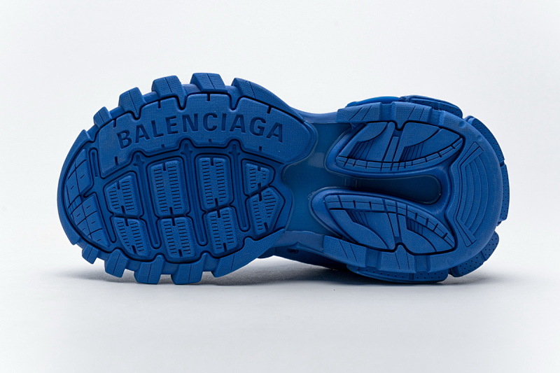 【DA0LJ】宝蓝无灯 巴黎3代时尚复古低帮跑鞋 542436 W1GB7 2016 Balenciaga Tess S.Blue
