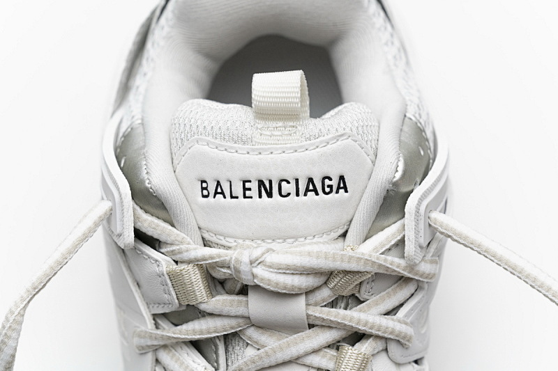 【DA0LJ】全白无灯 巴黎3代时尚复古低帮跑鞋 542436 W1GB7 6509 Balenciaga Tess S.White