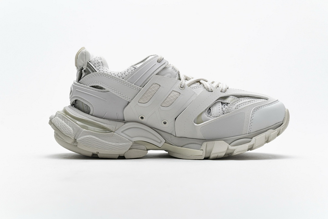 【DA0LJ】全白无灯 巴黎3代时尚复古低帮跑鞋 542436 W1GB7 6509 Balenciaga Tess S.White