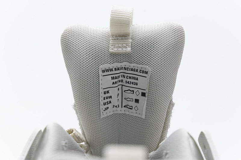 【DA0LJ】全白无灯 巴黎3代时尚复古低帮跑鞋 542436 W1GB7 6509 Balenciaga Tess S.White