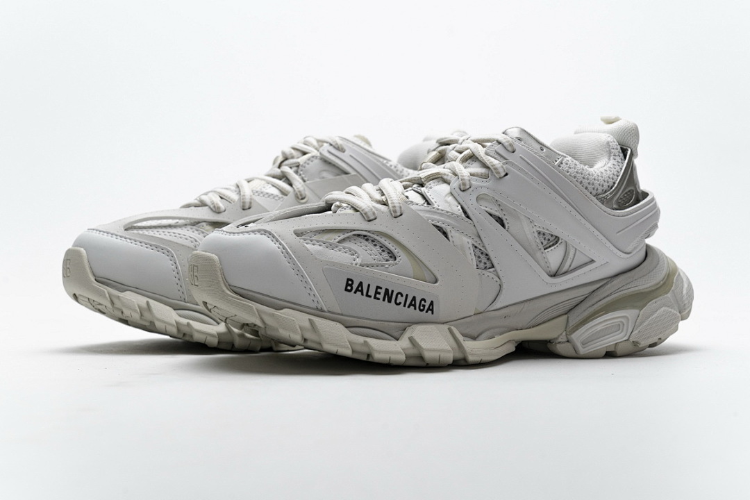 【DA0LJ】全白无灯 巴黎3代时尚复古低帮跑鞋 542436 W1GB7 6509 Balenciaga Tess S.White
