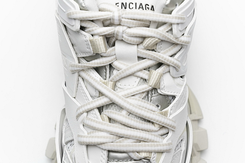 【DA0LJ】全白无灯 巴黎3代时尚复古低帮跑鞋 542436 W1GB7 6509 Balenciaga Tess S.White