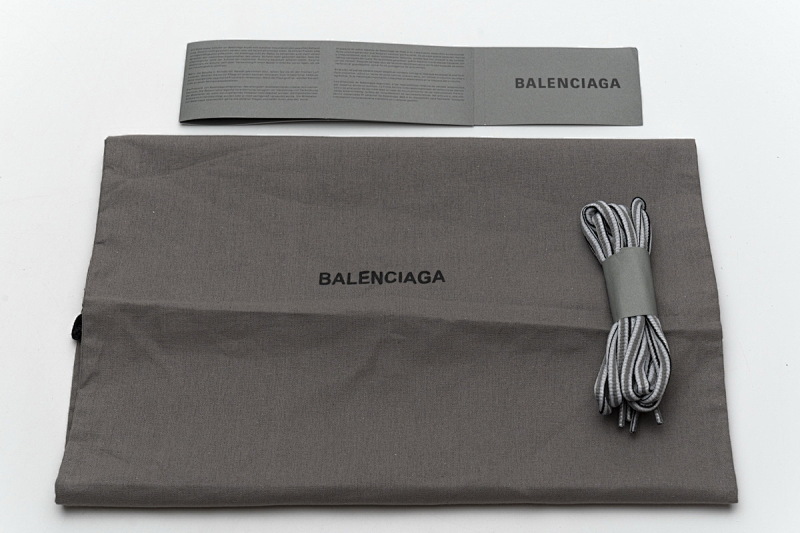 【DA0LJ】中灰无灯 巴黎3代时尚复古低帮跑鞋 542435 W1GB7 2018 Balenciaga Tess S.White Grey Orange