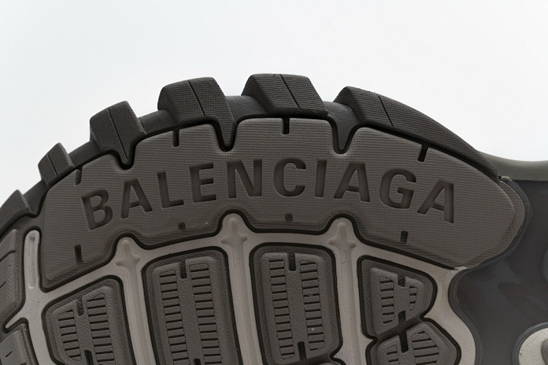 【DA0LJ】中灰无灯 巴黎3代时尚复古低帮跑鞋 542435 W1GB7 2018 Balenciaga Tess S.White Grey Orange