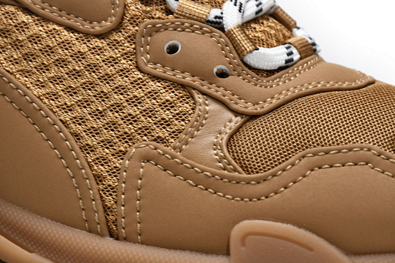 【DA0LJ】棕色气垫 巴黎世家水晶透明底气垫鞋 541624 W2GA1 2706 Balenciaga Triple S Brown