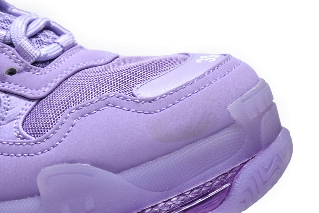 【DA0LJ】紫色气垫 巴黎世家水晶透明底气垫鞋 544351 W2GA1 5890 Balenciaga Triple S Purple