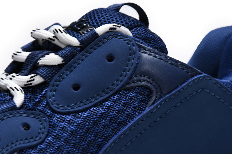 【DA0LJ】深蓝气垫 巴黎世家水晶透明底气垫鞋 541624 W091 4107 Balenciaga Triple S Dark Blue