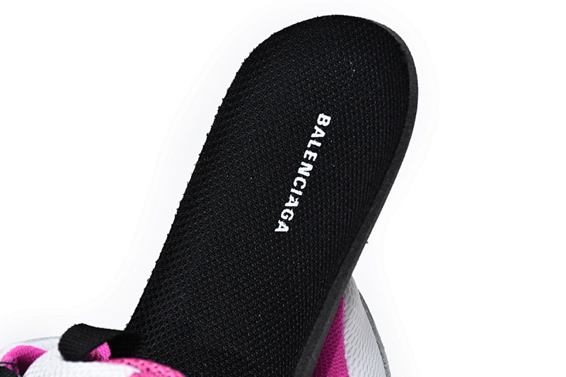 【DA0LJ】白紫红-11 巴黎世家水晶透明底气垫鞋 544351 W09OH 7081 Balenciaga Triple S Purple Red