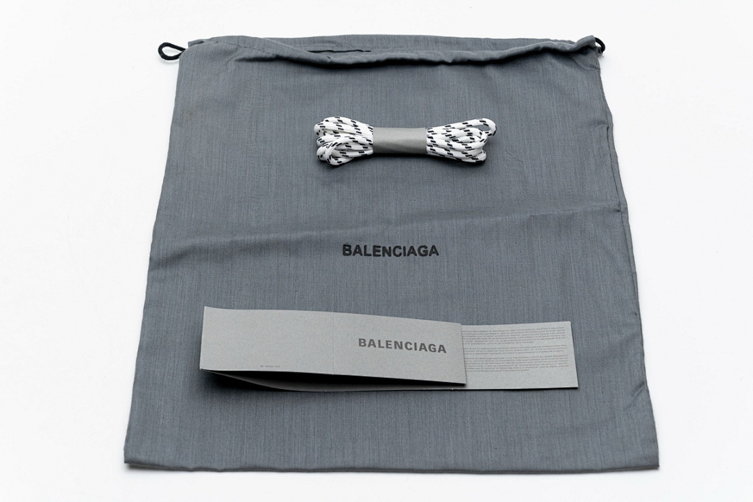 【DA0LJ】白红气垫 巴黎世家水晶透明底气垫鞋 544351 W09E1 4552 Balenciaga Triple S White Red