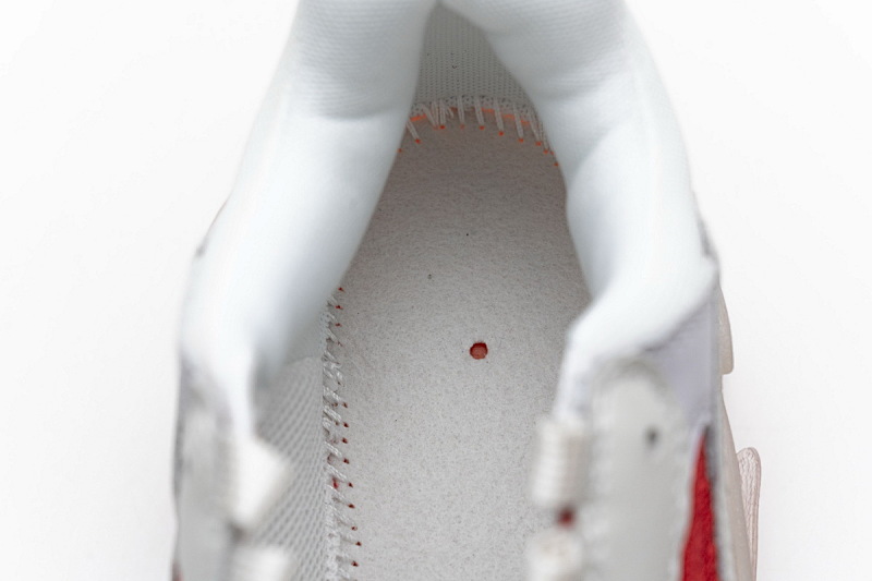【DA0LJ】白红气垫 巴黎世家水晶透明底气垫鞋 544351 W09E1 4552 Balenciaga Triple S White Red
