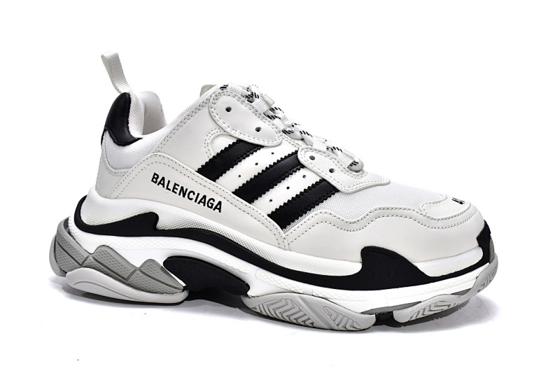 【CA0LJ】AD联名 巴黎1代复古老爹鞋 adidas x Balenciaga Triple S