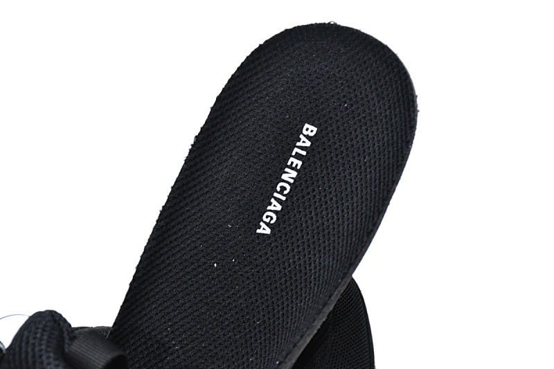 【CA0LJ】全黑 巴黎世家8层组合TPU复古鞋 512176 W0901 1000 Balenciaga Triple S Black