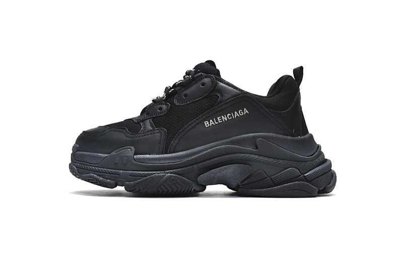yupoo_376406_9904f639.jpg 【CA0LJ】全黑 巴黎世家8层组合TPU复古鞋 512176 W0901 1000 Balenciaga Triple S Black