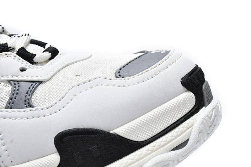 【CA0LJ】大白灰 巴黎世家8层组合TPU复古鞋 536737 W09O1 9089 Balenciaga Triple S White Grey