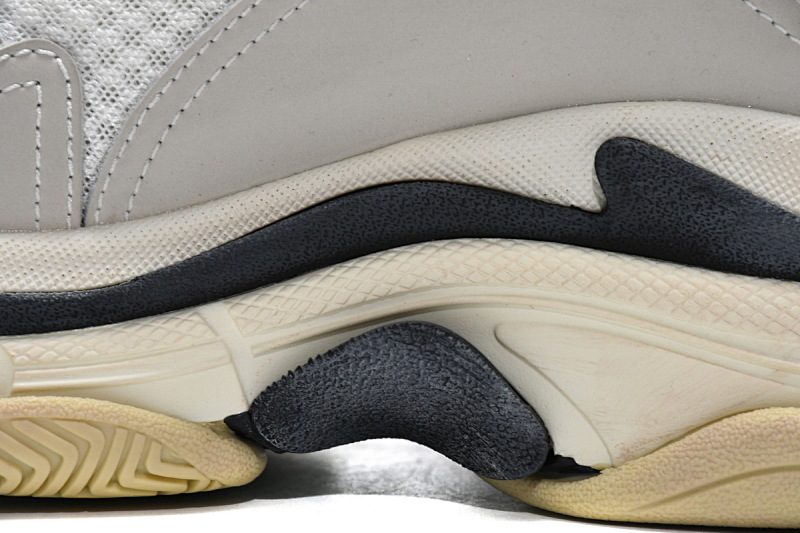 【CA0LJ】白红 巴黎世家8层组合TPU复古鞋 524037 W09E1 9000 Balenciaga Triple S White Dark Grey Red