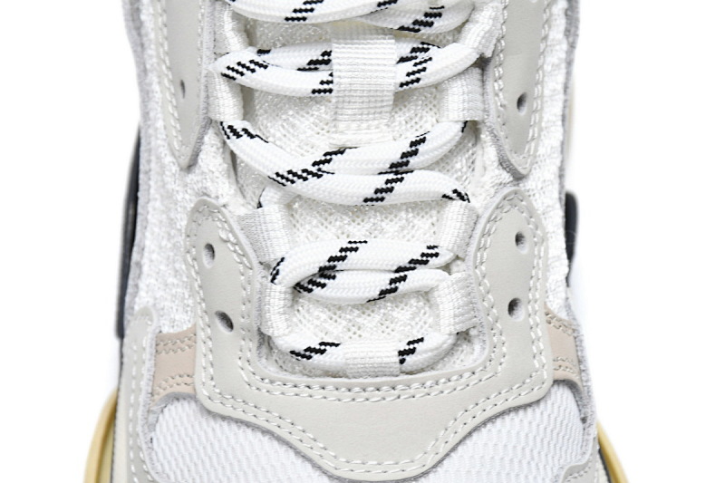 【CA0LJ】白红 巴黎世家8层组合TPU复古鞋 524037 W09E1 9000 Balenciaga Triple S White Dark Grey Red
