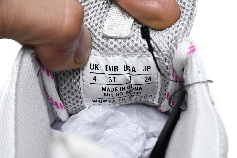 【CA0LJ】白桃红-60 巴黎世家8层组合TPU复古鞋 536737 W2CA3 3890 Balenciaga Triple S White Peach Red