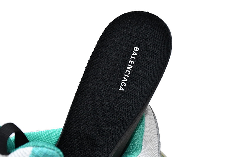 【CA0LJ】薄荷绿 巴黎世家8层组合TPU复古鞋 524039 W09E1 9878 Balenciaga Triple S Mint Green