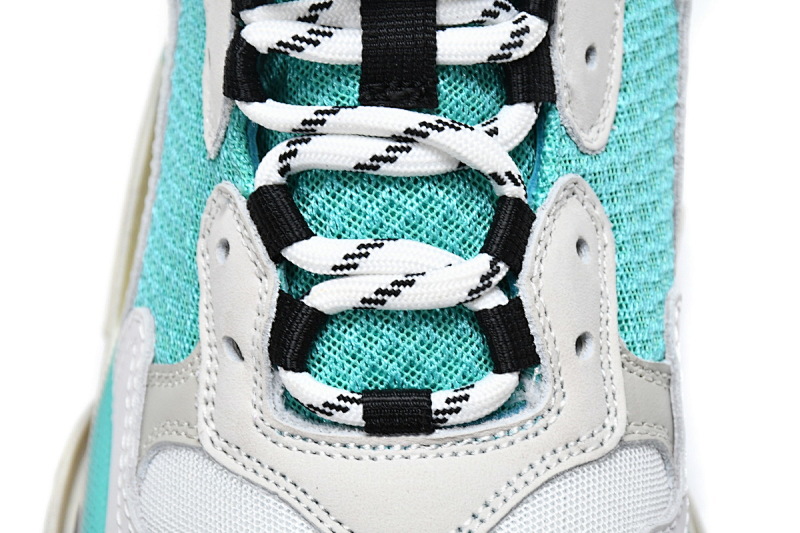 【CA0LJ】薄荷绿 巴黎世家8层组合TPU复古鞋 524039 W09E1 9878 Balenciaga Triple S Mint Green