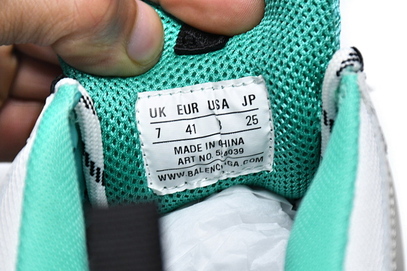 【CA0LJ】薄荷绿 巴黎世家8层组合TPU复古鞋 524039 W09E1 9878 Balenciaga Triple S Mint Green