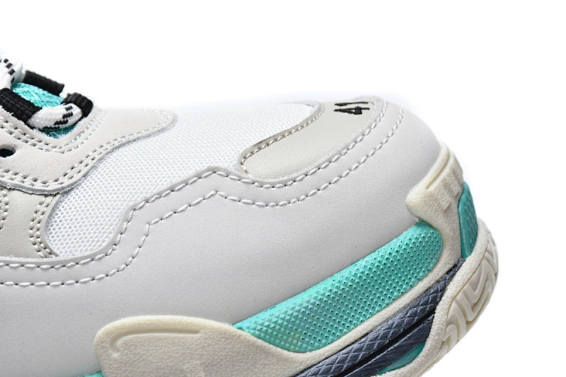【CA0LJ】薄荷绿 巴黎世家8层组合TPU复古鞋 524039 W09E1 9878 Balenciaga Triple S Mint Green