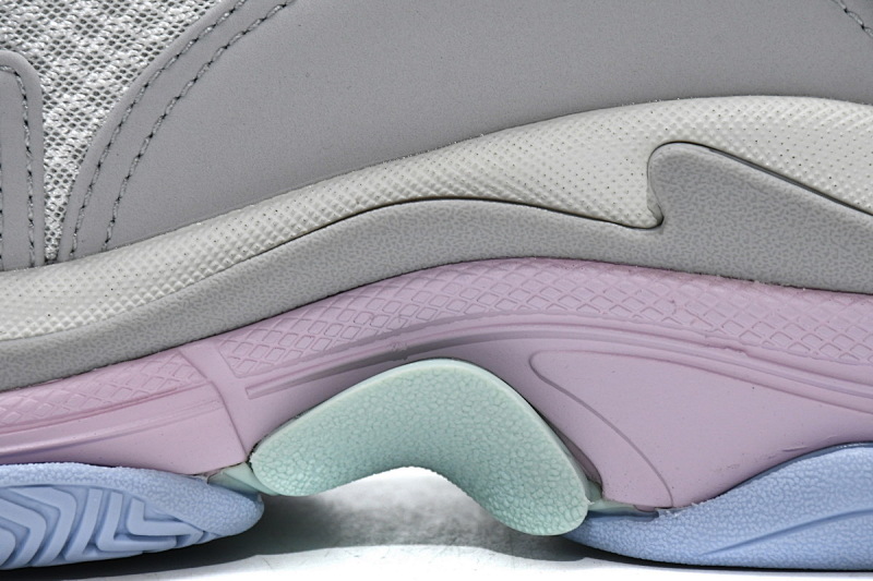 【CA0LJ】深灰水兰 巴黎世家8层组合TPU复古鞋 536737 W2FW 1977 Balenciaga Triple S Makaron
